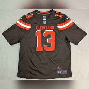 Nike NFL Cleveland Browns Odell Beckham Jr #13 Of Field Jersey XL Brown